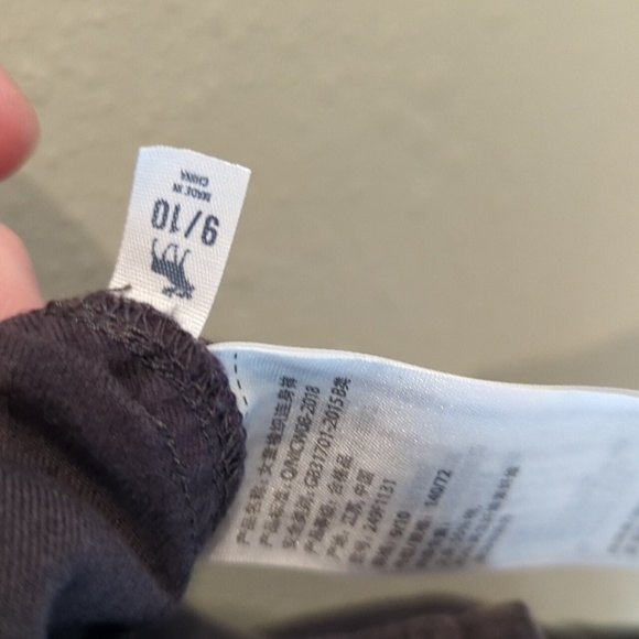 Abercrombie Kids 9/10 Shortalls Gray - Picture 8 of 10